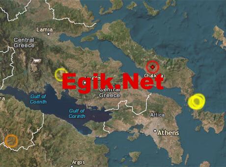 Yunanistan’da 4.8 büyüklüğünde deprem