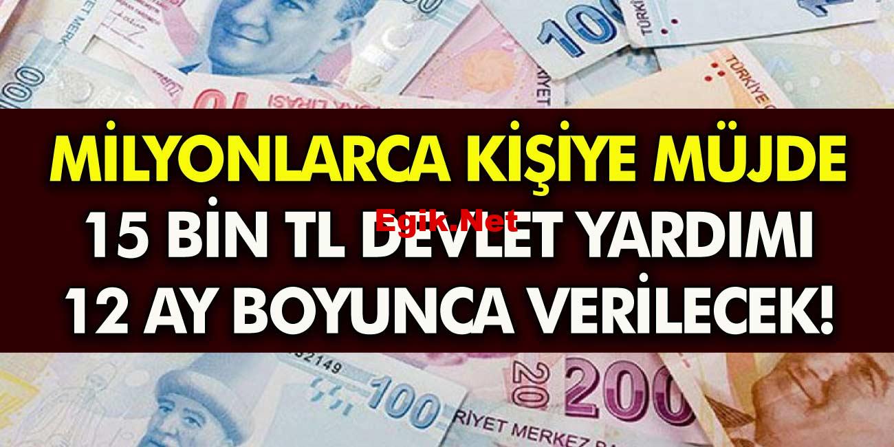 Aile ve Sosyal Hizmetler Bakanlığı İhtiyaç Sahibi vatandaşa 15 bin tl ödeme yapacak! Aile Destek Yardımını Kimler alabilir?