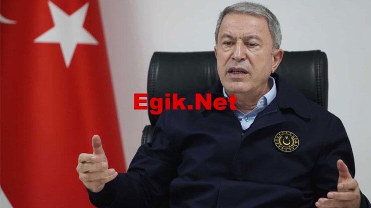 Bakan Akar: 1 Ocak'tan itibaren 261 terörist etkisiz hale getirildi