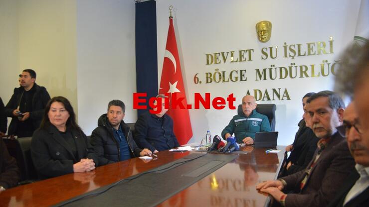 Bakan Kirişci: "Hiçbir barajımızda problem yok"