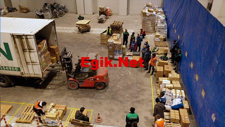 Depremzedeler için lojistik üs! Yardımların kalbi Kayseri