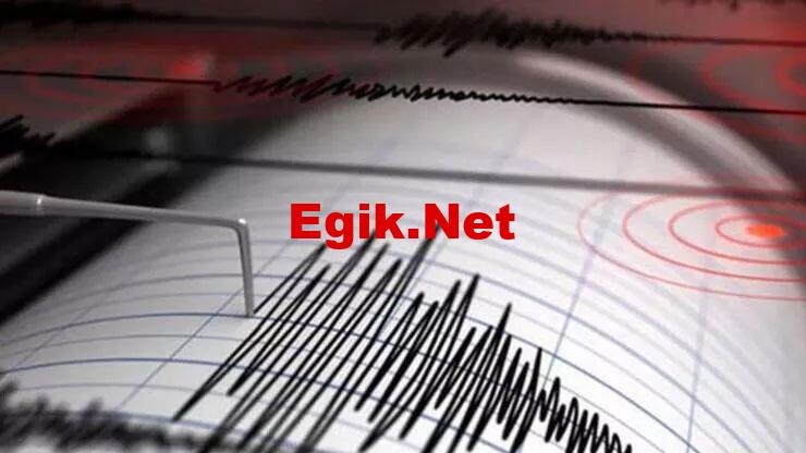 Kahramanmaraş'ta 4.3 büyüklüğünde deprem