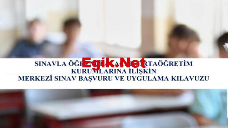 LGS 2023 başvuru kılavuzu! LGS başvuruları başladı! MEB Liselere Geçiş Sınavı ne zaman?