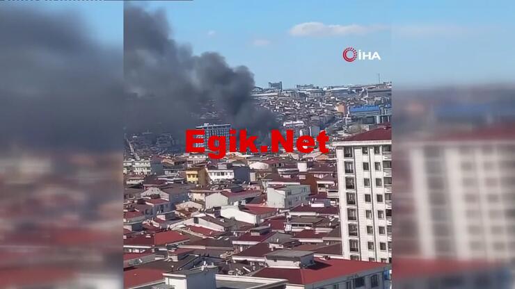 SON DAKİKA: Esenyurt'ta yangın! Birçok ilçeden görülüyor…