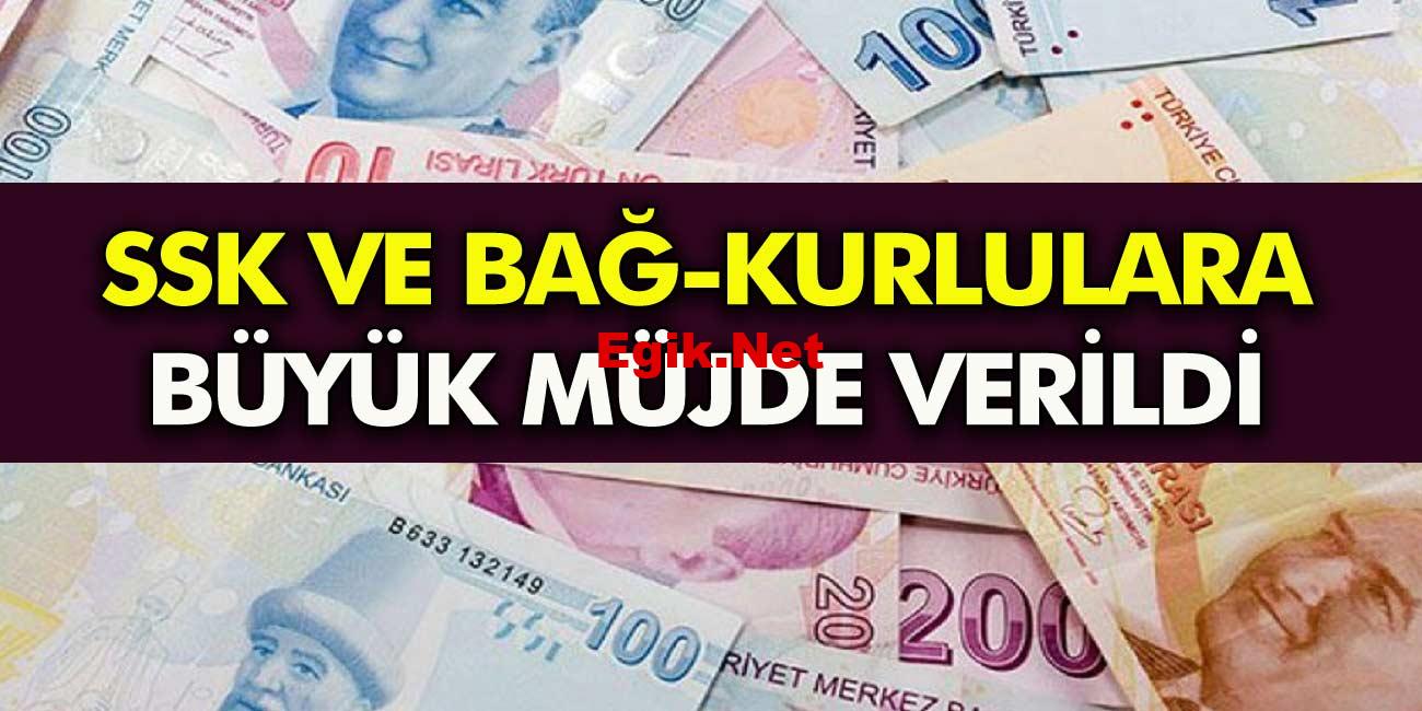 SSK ve BAĞ-KUR girişi olan vatandaşlara aynı anda 3 ödeme birden verilecek! Müjde üstüne müjde geliyor…