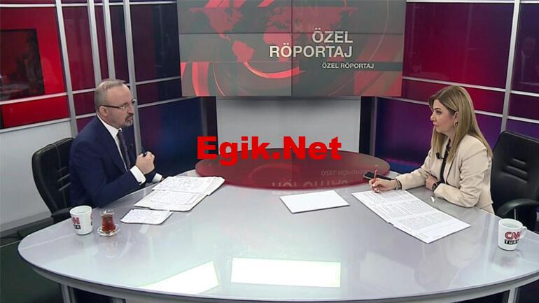 Son dakika… AK Parti Grup Başkanvekili Bülent Turan, CNN TÜRK’te