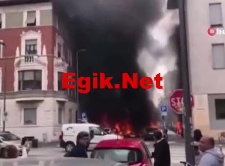 İtalya’da korkutan patlama