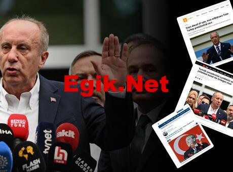 Muharrem İnce’nin kararı dünya medyasında gündem