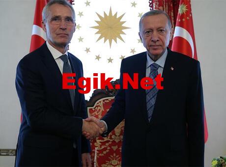 Erdoğan ve Stoltenberg görüştü