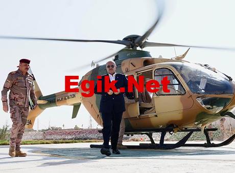 Irak savunma bakanı saldırıya uğrayan ABD üssünü ziyaret etti