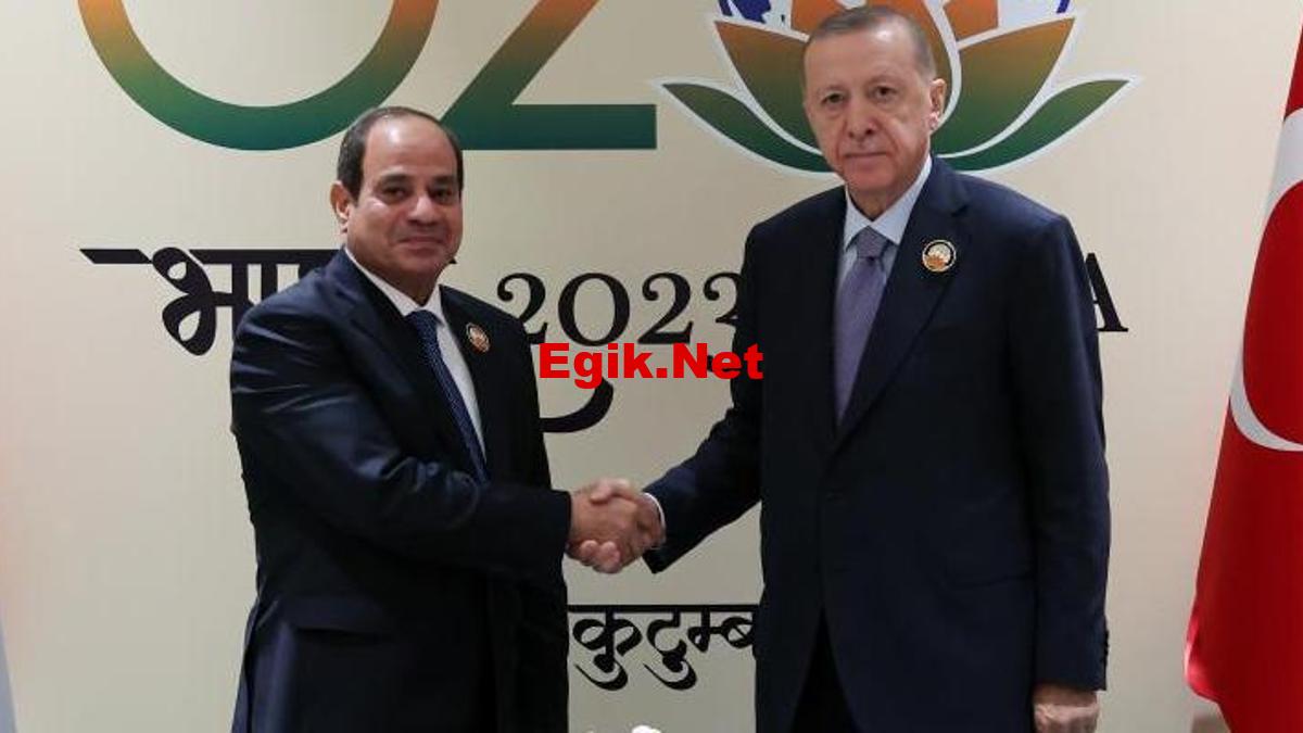 Son dakika: Cumhurbaşkanı Erdoğan, Sisi ile görüştü