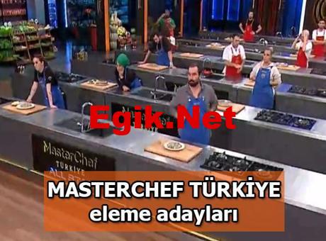 TV PROGRAMI: MASTERCHEF ELEME ADAYLARI: Bugünkü eleme adayı kim seçildi? İşte haftanın ve bugünün MasterChef Türkiye eleme adayları