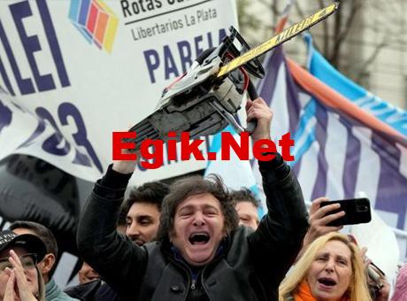 ‘Testere Milei’ seçimi kazandı! Dünya şaşkın, akılalmaz vaatlerle devlet başkanı oldu