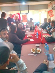 Marmara Ereğlisi Belediye Başkan Adayı Halkla Buluştu