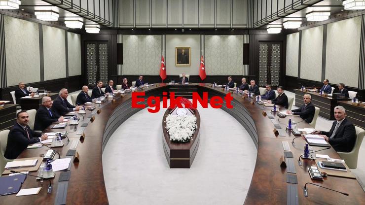 Kabine Toplantısı bugün var mı, ne zaman? Kabin Toplantısı gündem konuları!