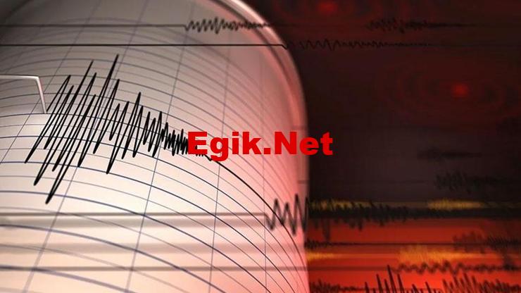 Samsun açıklarında 3.3 büyüklüğünde deprem!