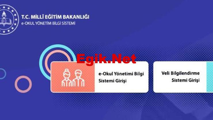 e-okul VBS giriş 2024 | MEB e okul öğrenci girişi ve Veli Bilgilendirme Sistemi’ne giriş nasıl yapılır?