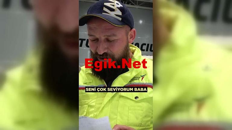 KAAN için evine gitmeyen babaya kızından duygusal mektup