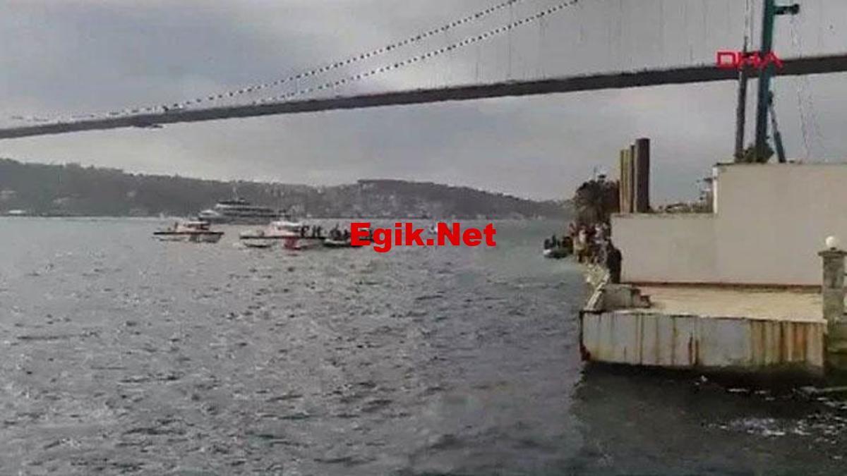 Ortaköy’de denize düşen iki kişiden biri hayatını kaybetti