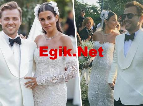 Tolga Sarıtaş ile Zeynep Mayruk evlendi!