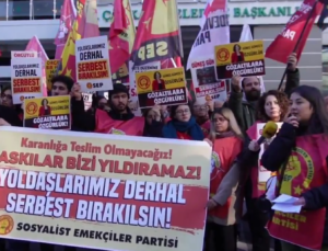SEP’den Gözaltılara Karşı Büyük Protesto