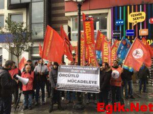 İzmir'de Asgari Ücret Eylemi: İnsanca Yaşanabilir Bir Ücret İçin Mücadele