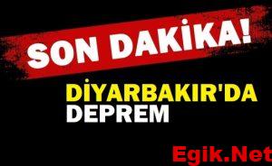 Diyarbakır'da Korkutan Deprem: 3,5 Büyüklüğünde Sarsıntı