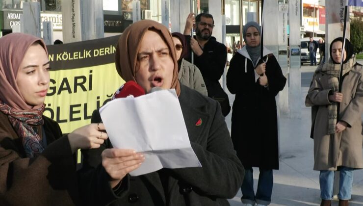 Üsküdar’da Asgari Ücret Protestosu