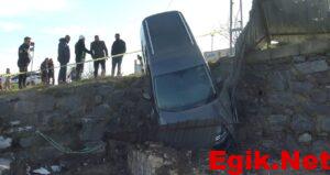 Ehliyetsiz Sürücü İnşaat Alanına Uçtu