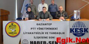 Haber-Sen'den Antep PTT Yönetimine Sert Tepki: "Liyakatsizlik ve Usulsüzlükler Son Bulmalı!"