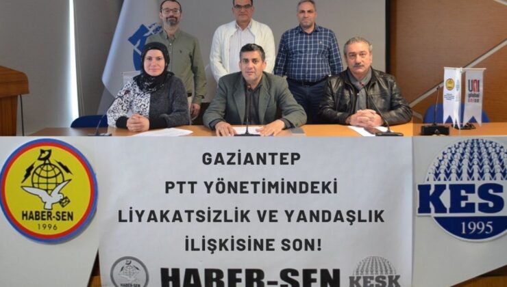 Haber-Sen’den Antep PTT Yönetimine Sert Tepki: “Liyakatsizlik ve Usulsüzlükler Son Bulmalı!”