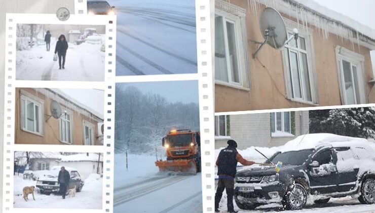 Balkanlar’dan gelen kar İstanbul’a ilerliyor! Bölgede kartpostallık manzaralar ortaya çıktı