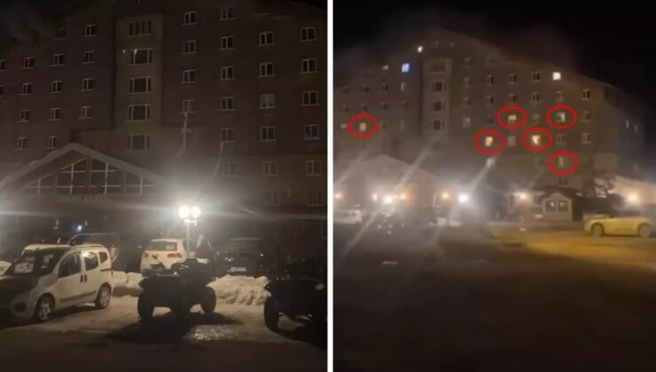 Bolu Kartalkaya’daki yangında cama çıkan insanların feryatları yürek dağladı