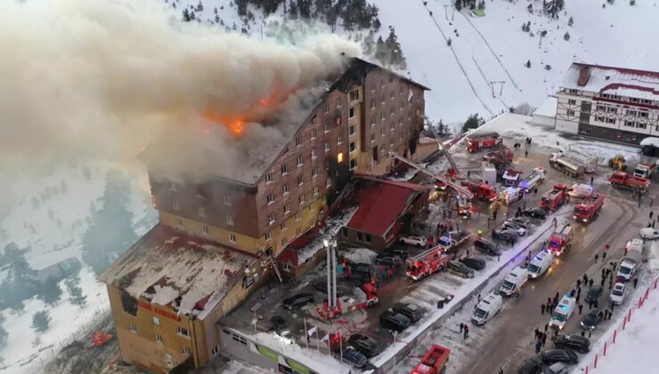 Bolu’da otel yangınında hayatını kaybedenlerin sayısı 66’ya yükseldi