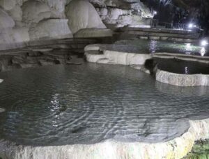 Yer altındaki gizli ‘Pamukkale’… Kaklık Mağarası’na ziyaretçi akını