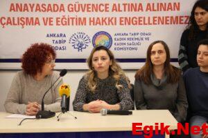 Dr. İlkay Çelik'in Açığa Alınmasına Karşı Ankara Tabip Odası'ndan Sert Tepki