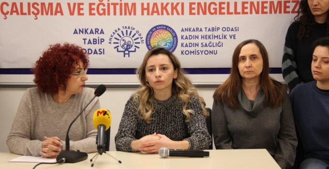 Dr. İlkay Çelik’in Açığa Alınmasına Karşı Ankara Tabip Odası’ndan Sert Tepki
