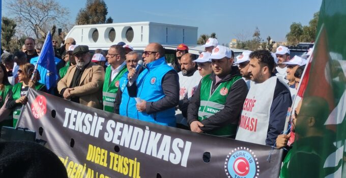 Digel Tekstil İşçileri: Almanya Başkonsolosluğu Önünde Seslerini Yüreklere Doyuruyor!