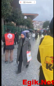 Kadıköy'de İşçi Emekçi Birliği: Baskı ve Köleliğe Hayır!