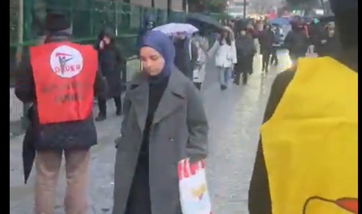 Kadıköy’de İşçi Emekçi Birliği: Baskı ve Köleliğe Hayır!