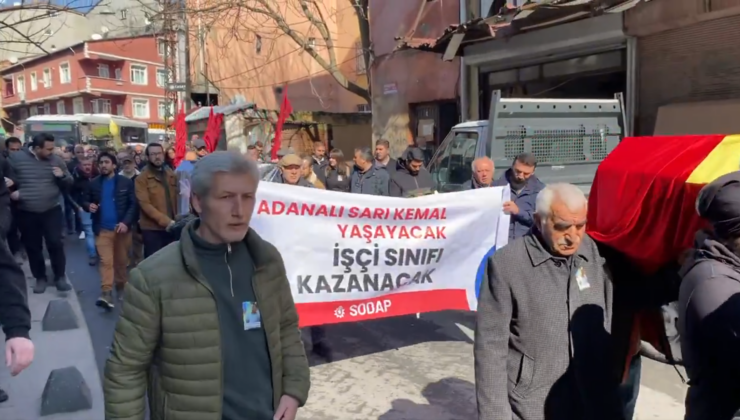 İşçi Önderi Adanalı Sarı Kemal’e Veda: Mücadelesi ve Anısı Yaşayacak