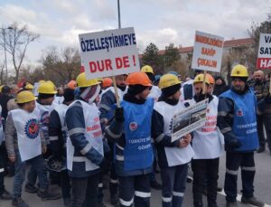 Çayırhan İşçileri: Özelleştirme Kararına Karşı Yürüyüşe Devam Ediyor!