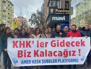 Diyarbakır’da KESK’ten “İşimizi Geri İstiyoruz” Eylemi: Onurlu Direniş Sürüyor