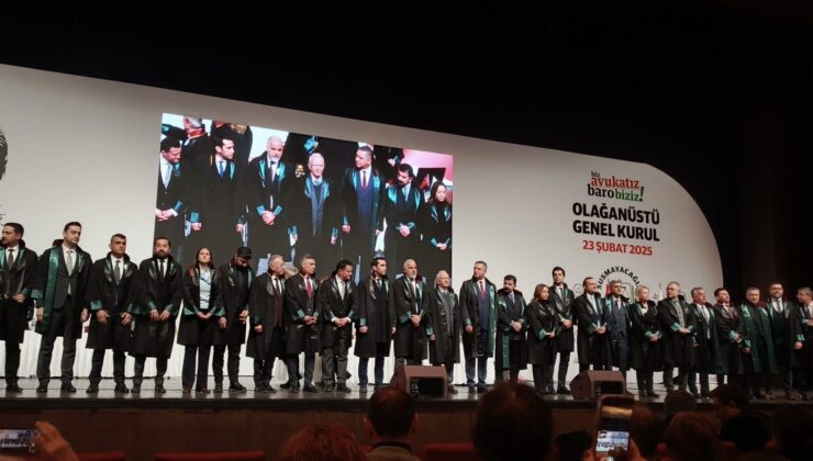 İstanbul Barosu Olağanüstü Genel Kurulu: “Baskılara Biat Etmeyeceğiz!”