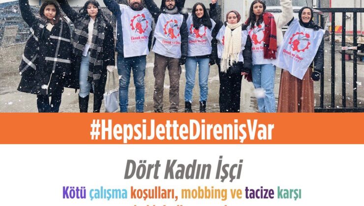 HepsiJET Deposu Kadın İşçilerinin Direnişi 8. Gününde