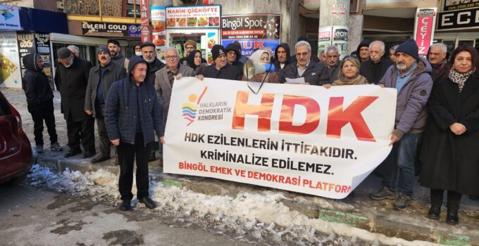 HDK Soruşturmasına Karşı Türkiye Genelinde Protestolar