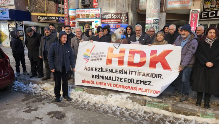 HDK Soruşturmasına Karşı Türkiye Genelinde Protestolar