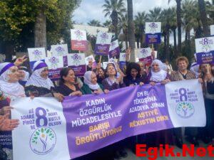 Kadınlar 8 Mart'ta Sokaklarda: DEM Parti Kadın Meclisi'nden Güçlü Mesajlar