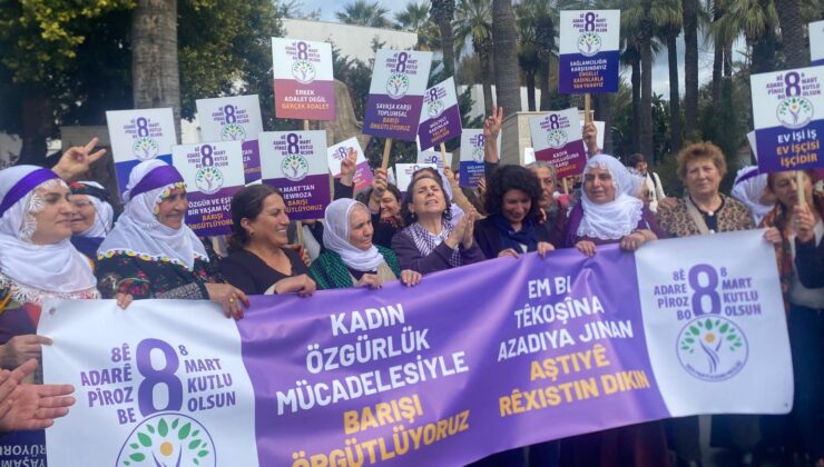 Kadınlar 8 Mart’ta Sokaklarda: DEM Parti Kadın Meclisi’nden Güçlü Mesajlar