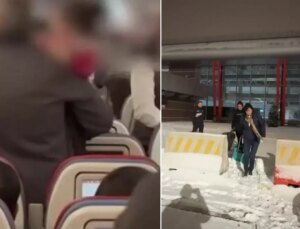 Antalya-Astana seferini yapan uçak yolcuların kavgası nedeniyle Erzurum’a iniş yaptı